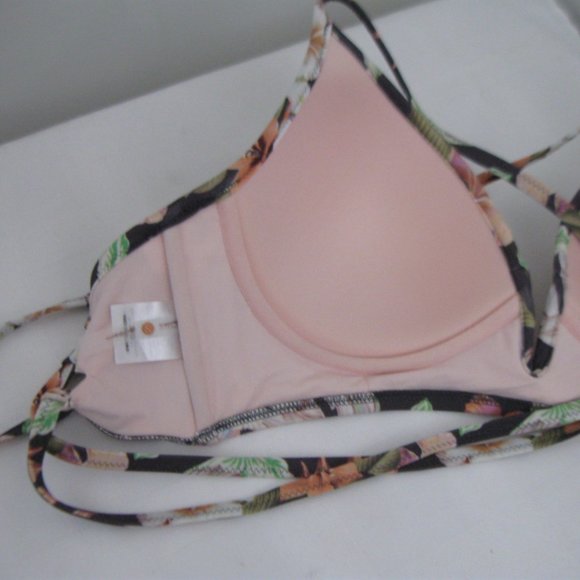 Shade & Shore 34D Bikini Push Up tropical NEW - Picture 6 of 8